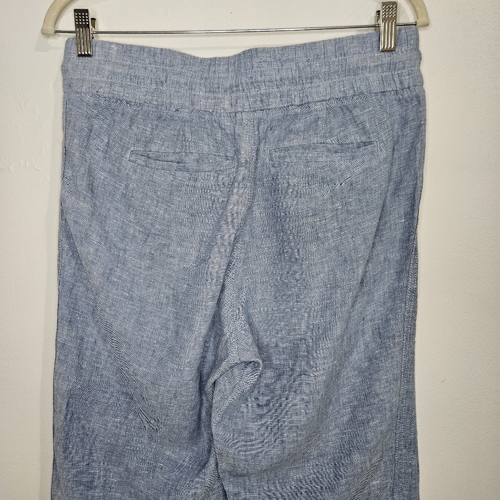 Athleta Cabo Linen Jogger Pants Size 4 - Picture 9 of 16